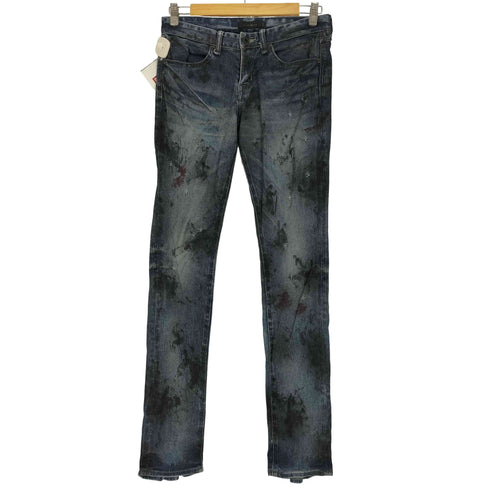 シヴァーライズ CIVARIZE ヒゲ ペイント加工 スキニー デニム パンツ Y2K メンズ 42