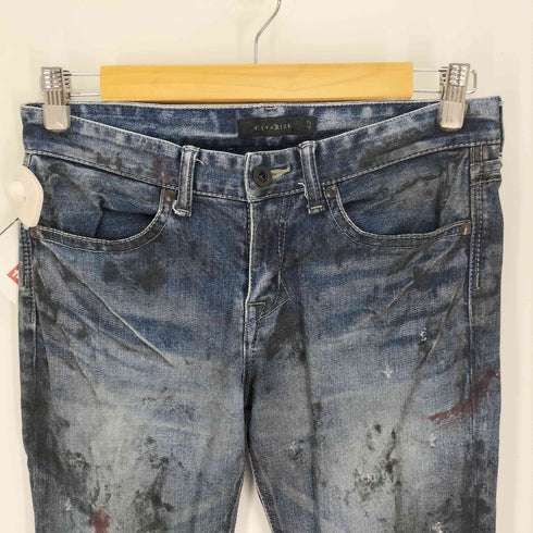 シヴァーライズ CIVARIZE ヒゲ ペイント加工 スキニー デニム パンツ Y2K メンズ 42