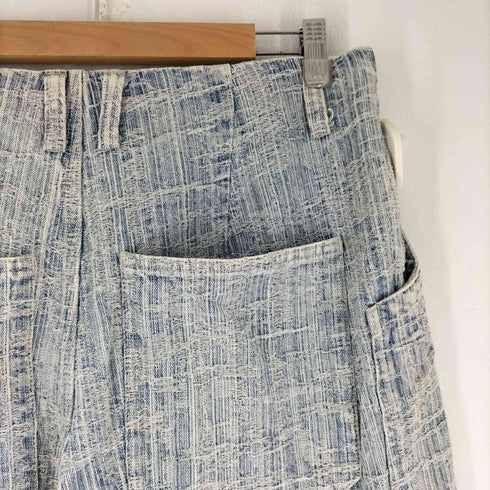 ザラ ZARA 織柄 テクスチャー ワークショーツ メンズ US 31