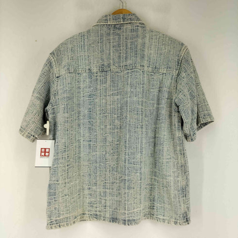 ザラ ZARA ジャカード織りリラックスフィットシャツ メンズ US M