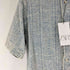 ザラ ZARA ジャカード織りリラックスフィットシャツ メンズ US M