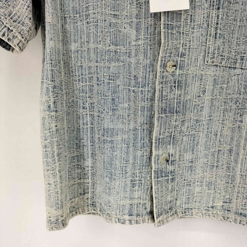 ザラ ZARA ジャカード織りリラックスフィットシャツ メンズ US M