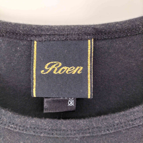 ロエン Roen ハート スカル スパンコール S/S Tシャツ Y2K メンズ import:L