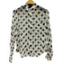 ローブドシャンブルコムデギャルソン robe de chambre COMME des GARCONS ドット パッチポケット ボタンダウン シアーシャツ レディース