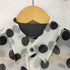 ローブドシャンブルコムデギャルソン robe de chambre COMME des GARCONS ドット パッチポケット ボタンダウン シアーシャツ レディース