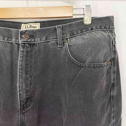 エルエルビーン L.L.Bean CLASSIC FIT テーパードデニムパンツ ブラックデニムパンツ メンズ 40×30