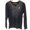 ロエン Roen スカル レオパード プリント L/S Vネック カットソー メンズ