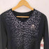 ロエン Roen スカル レオパード プリント L/S Vネック カットソー メンズ