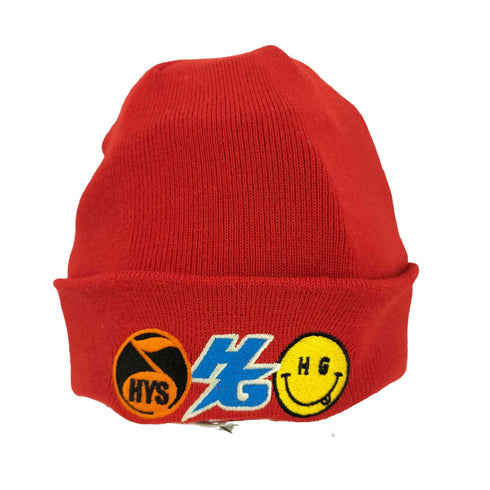 ヒステリックグラマー HYSTERIC GLAMOUR HG SMILEパッチ ワッチキャップ メンズ