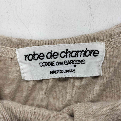 ローブドシャンブルコムデギャルソン robe de chambre COMME des GARCONS 98ss ad1997 コットン 立体 薔薇 ボートネック カットソー レディース