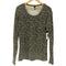 ロエン Roen レオパード プリント L/S クルーネック カットソー メンズ
