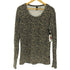 ロエン Roen レオパード プリント L/S クルーネック カットソー メンズ