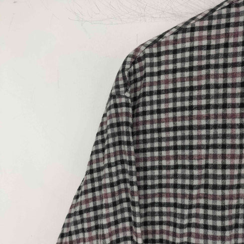 ラッドミュージシャン LAD MUSICIAN BIG SHIRT ギンガムチェック 長袖シャツ メンズ JPN:44