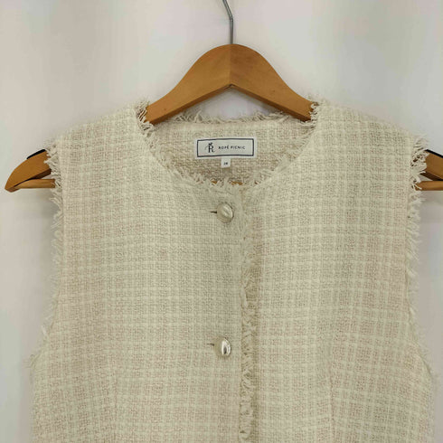 ロペピクニック Rope Picnic セレモニー ツイードジレベスト レディース JPN:38