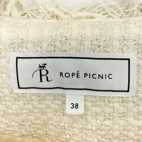 ロペピクニック Rope Picnic セレモニー ツイードジレベスト レディース JPN:38