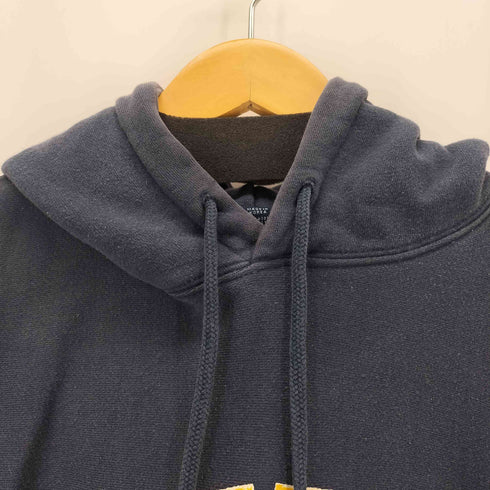 ギャップ Gap 00S OLD 韓国製 紺タグ カレッジロゴプリントパーカー メンズ import:L