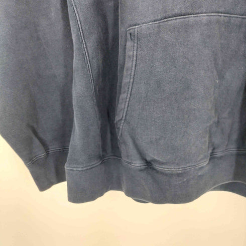 ギャップ Gap 00S OLD 韓国製 紺タグ カレッジロゴプリントパーカー メンズ import:L