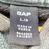 ギャップ Gap 00S OLD 韓国製 紺タグ カレッジロゴプリントパーカー メンズ import:L