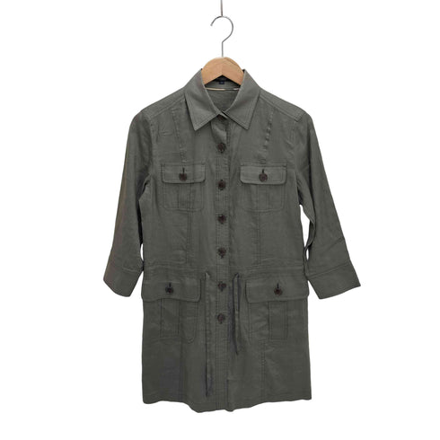 バーバリーロンドン BURBERRY LONDON リネン チュニック レディース 38