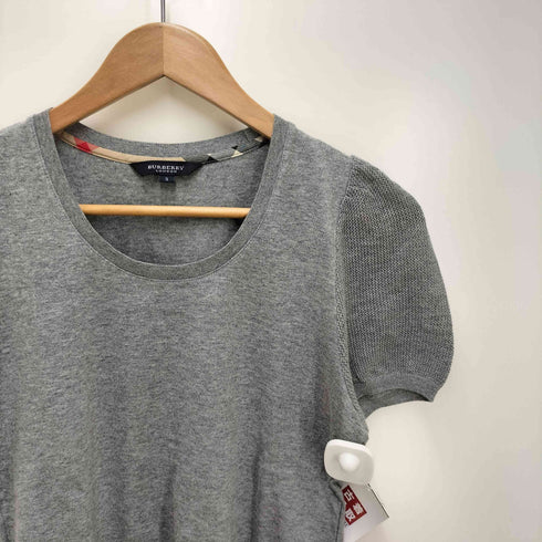 バーバリーロンドン BURBERRY LONDON 袖切り替え クルーネックTシャツ レディース JPN:2