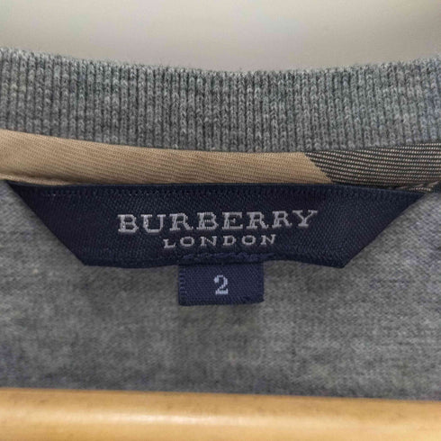バーバリーロンドン BURBERRY LONDON 袖切り替え クルーネックTシャツ レディース JPN:2