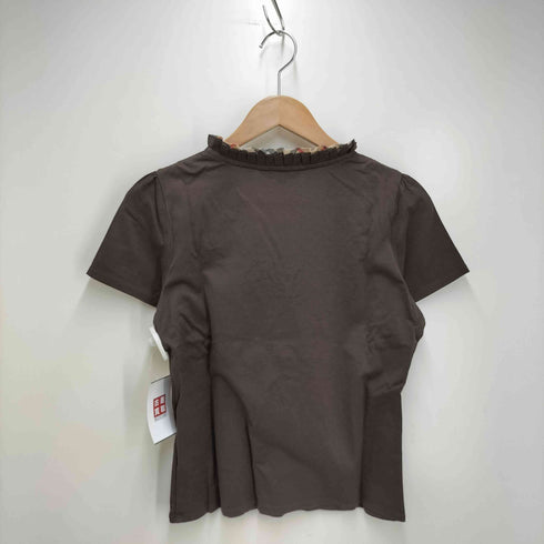 バーバリーロンドン BURBERRY LONDON チェック切り替え スキッパー ブラウス レディース JPN:2
