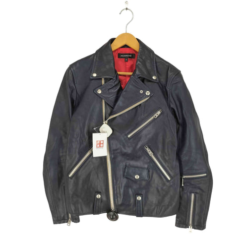 ジャックローズ JACKROSE goat leather ゴートレザーダブルライダースジャケット メンズ 4