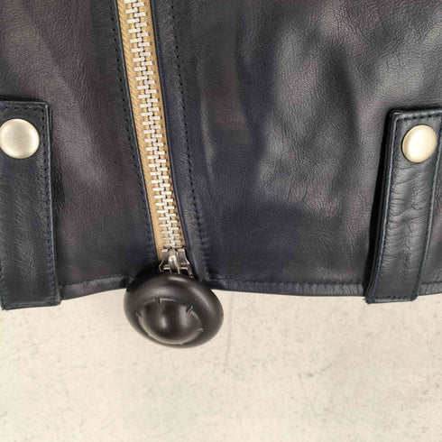 ジャックローズ JACKROSE goat leather ゴートレザーダブルライダースジャケット メンズ 4