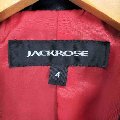 ジャックローズ JACKROSE goat leather ゴートレザーダブルライダースジャケット メンズ 4