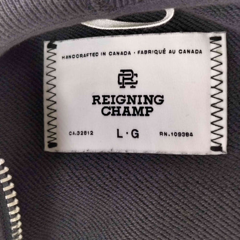 レイニングチャンプ REIGNING CHAMP コットンジップアップパーカー メンズ JPN:L