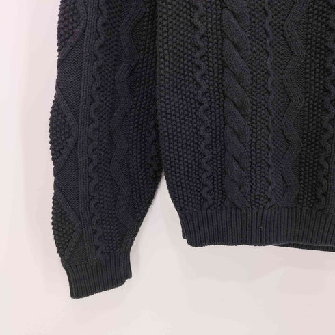 ビューティーアンドユースユナイテッドアローズ BEAUTY & YOUTH UNITED ARROWS バルキー アラン バルーン クルーネック ニット メンズ JPN:S