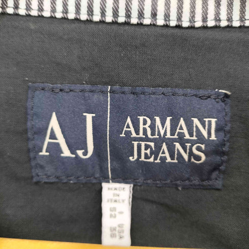 アルマーニジーンズ ARMANI JEANS ヒッコリーストライプジャケット メンズ 52