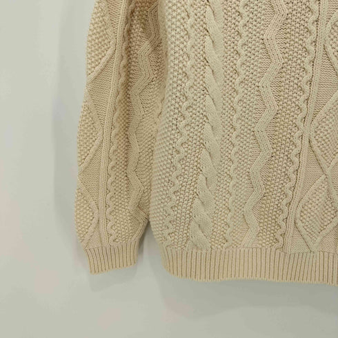 ビューティーアンドユースユナイテッドアローズ BEAUTY & YOUTH UNITED ARROWS バルキー アラン バルーン クルーネック ニット メンズ JPN:S