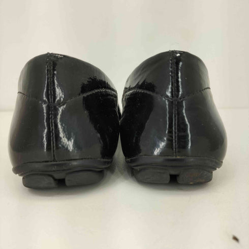 プラダ PRADA PRADA SPORT リボン エナメル バレエシューズ レディース 36
