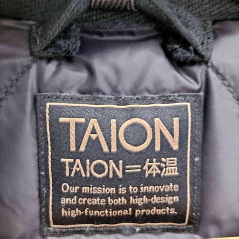 タイオン TAION パッカブル キルティング スナップ ダウンジャケット レディース