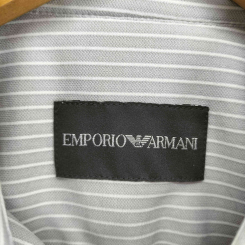 エンポリオアルマーニ EMPORIO ARMANI ストライプシャツ メンズ 15/40