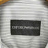 エンポリオアルマーニ EMPORIO ARMANI ストライプシャツ メンズ 15/40
