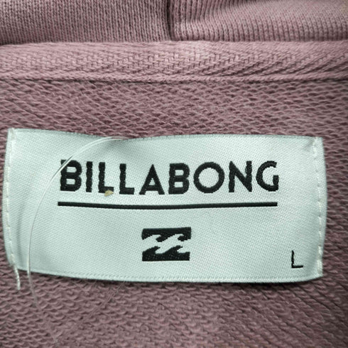 ビラボン BILLABONG ロゴ刺繍プルオーバーパーカー メンズ L