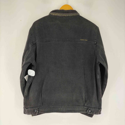DOPE FISH ブラックデニムジャケット メンズ