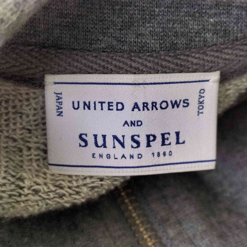 サンスペル Sunspel 別注ハーフジップスウェット メンズ JPN:M