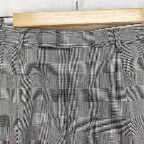 PEYTON PLACE FOR MEN グレンチェック2タックスラックス メンズ M