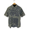ラルフローレン RALPH LAUREN indigo ペイズリー柄比翼S/S ポロシャツ メンズ import:XL
