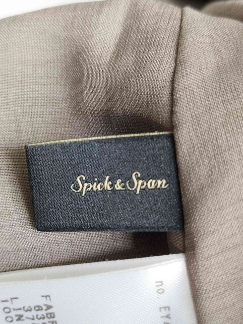 スピックアンドスパン Spick and Span 25SS リネンブレンド イージー フレアスカート レディース JPN:36
