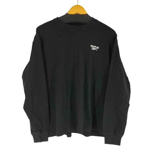 リーボック Reebok ロゴ刺繍 L/S Tシャツ メンズ JPN:L