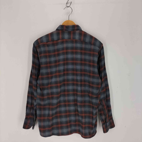 インディヴィジュアライズドシャツ individualized shirts アメリカ製 ATHLETIC FIT コットン L/S チェックシャツ メンズ JPN:M