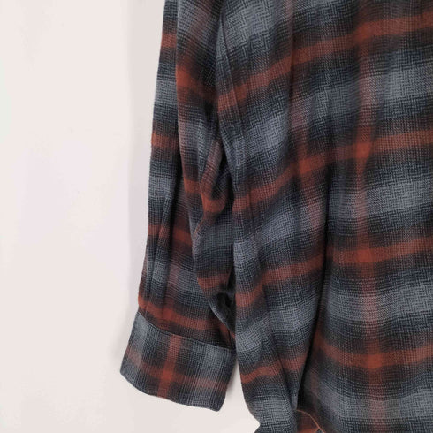 インディヴィジュアライズドシャツ individualized shirts アメリカ製 ATHLETIC FIT コットン L/S チェックシャツ メンズ JPN:M