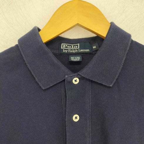 ポロバイラルフローレン Polo by RALPH LAUREN 90-00s ロゴ刺繍 ポロシャツ メンズ import:M
