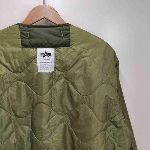 アルファインダストリーズ ALPHA INDUSTRIES BOA QUILT LINER 2WAY COAT ボア キルト ライナー 2ウェイ コート レディース JPN:S