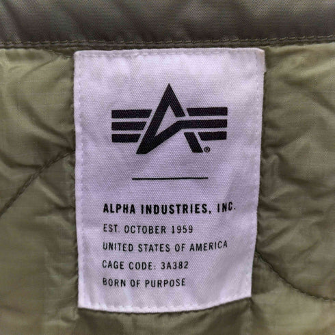アルファインダストリーズ ALPHA INDUSTRIES BOA QUILT LINER 2WAY COAT ボア キルト ライナー 2ウェイ コート レディース JPN:S