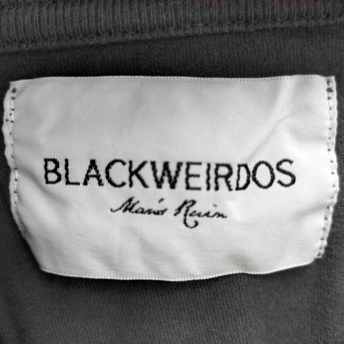 BLACKWEIRD S/S クルーネック プリント Tシャツ メンズ import:M